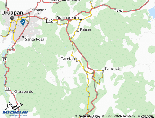 Mapa MICHELIN Centro - ViaMichelin