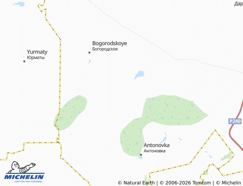 MICHELIN-Landkarte Mikhaylovka - ViaMichelin
