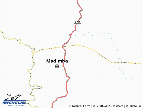 Mapa MICHELIN Mbanza Mboma - ViaMichelin