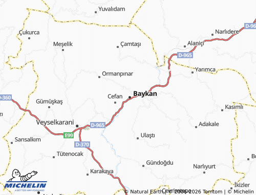 Mappa MICHELIN İnönü - ViaMichelin
