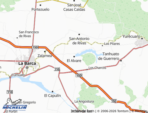 Mappa MICHELIN El Alvare - ViaMichelin