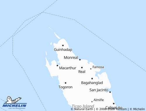 MICHELIN Morocborocan map - ViaMichelin