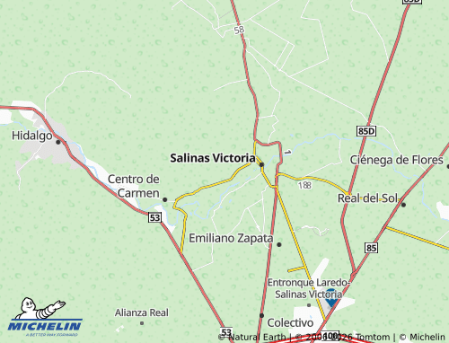 Mapa MICHELIN Las Torres - ViaMichelin