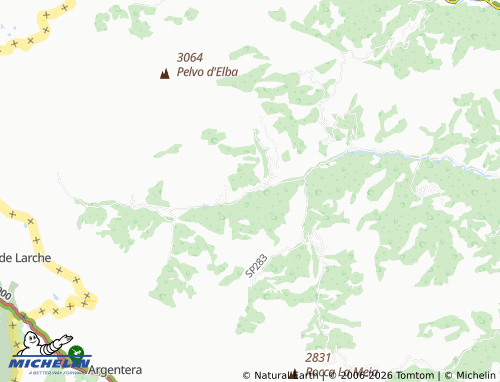 Mapa MICHELIN Prazzo - ViaMichelin