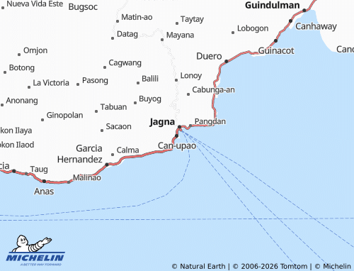 MICHELIN Can-upao map - ViaMichelin