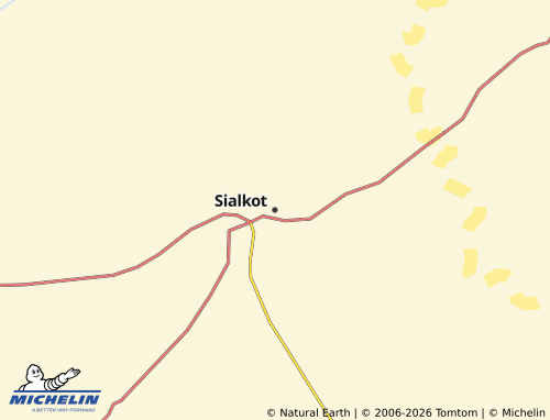 Mappa MICHELIN Sialkot - ViaMichelin