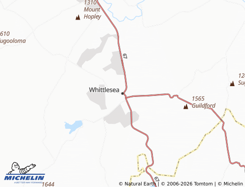 Kaart MICHELIN Whittlesea - ViaMichelin