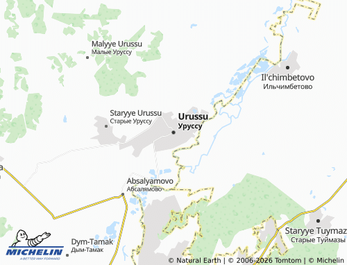 MICHELIN-Landkarte Urussu - ViaMichelin