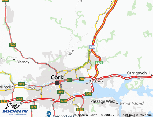 Mappa MICHELIN Rathcooney - ViaMichelin