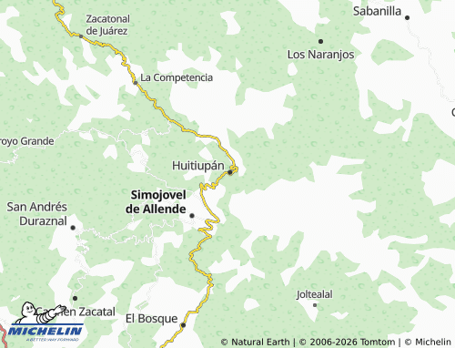 Mappa MICHELIN Guadalupe - ViaMichelin