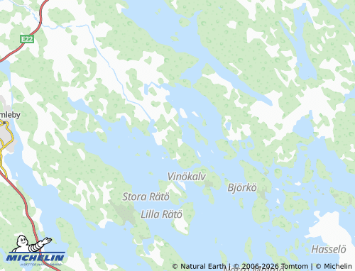 Carte MICHELIN Vinö - ViaMichelin