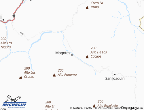 Carte MICHELIN Mogotes - ViaMichelin