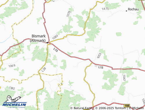 MICHELIN-Landkarte Garlipp - ViaMichelin
