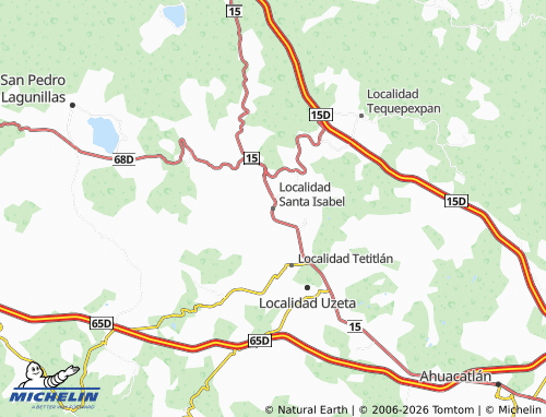 Mappa MICHELIN Localidad Santa Isabel - ViaMichelin