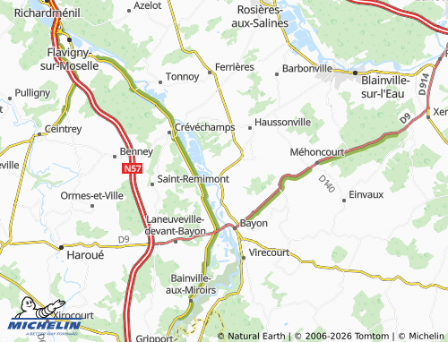MICHELIN Saint-Mard map - ViaMichelin