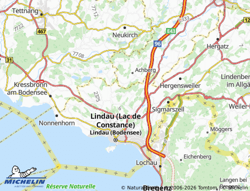 Mappa MICHELIN Höhenreute - ViaMichelin