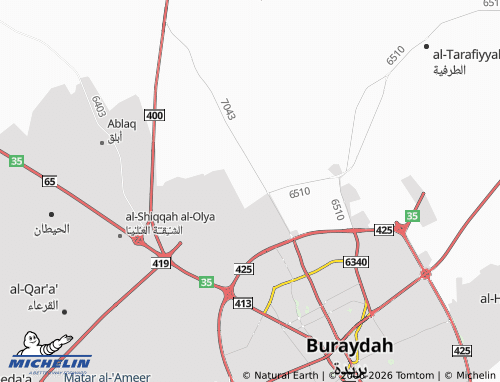 MICHELIN-Landkarte al-Rashadiyat - ViaMichelin