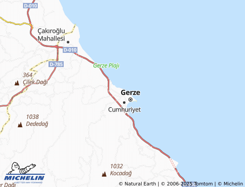 MICHELIN 19 Mayıs map - ViaMichelin