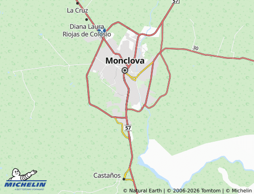 Mappa MICHELIN Benavides - ViaMichelin
