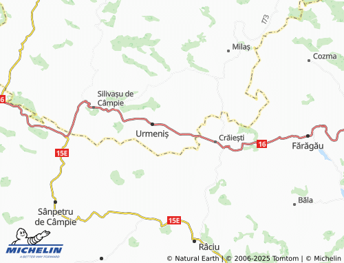 MICHELIN-Landkarte Valea - ViaMichelin