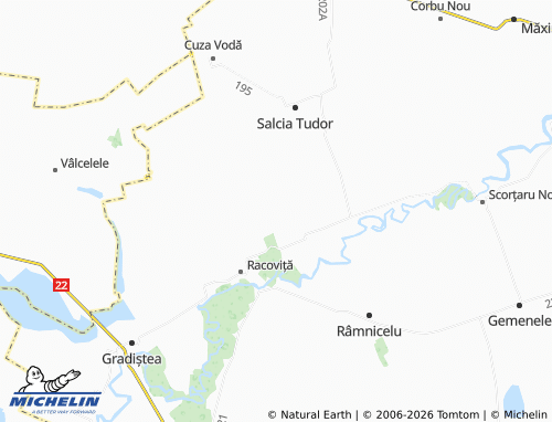Mappa MICHELIN Corbeni - ViaMichelin