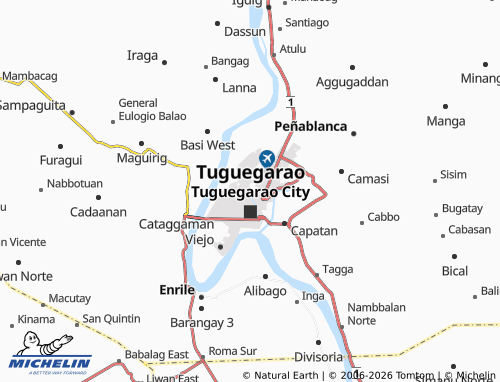Mappa MICHELIN Atulayan Sur - ViaMichelin