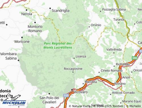 Kaart MICHELIN Civitella - ViaMichelin