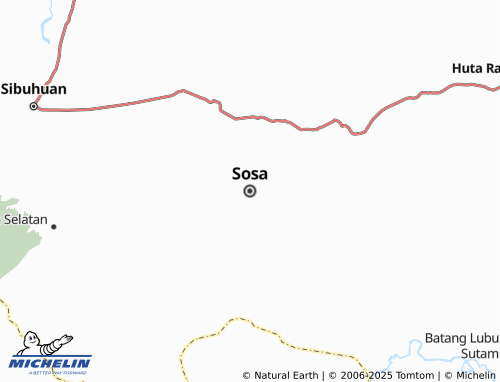 MICHELIN Sosa map - ViaMichelin