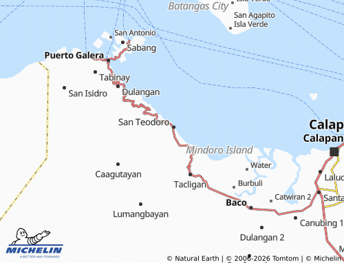 MICHELIN Calsapa map - ViaMichelin