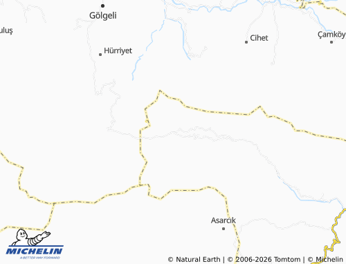 MICHELIN Adamlı map - ViaMichelin