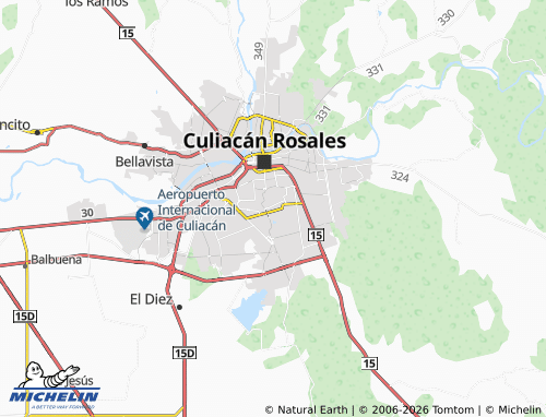 MICHELIN Colinas del Parque map - ViaMichelin