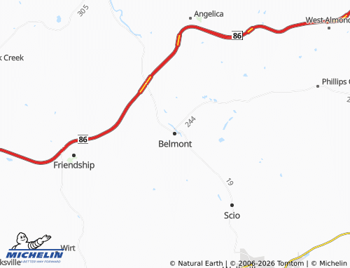 Mapa MICHELIN Belmont - ViaMichelin