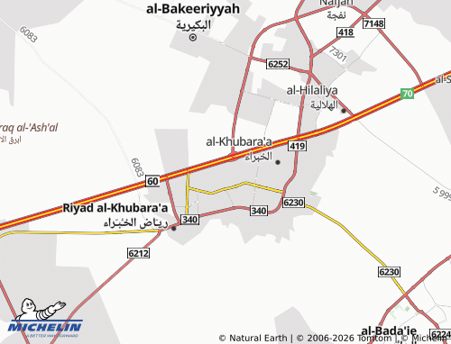 MICHELIN-Landkarte al-Salam - ViaMichelin