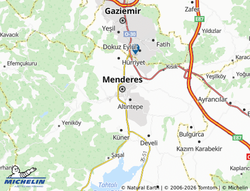 MICHELIN Cüneytbey map - ViaMichelin