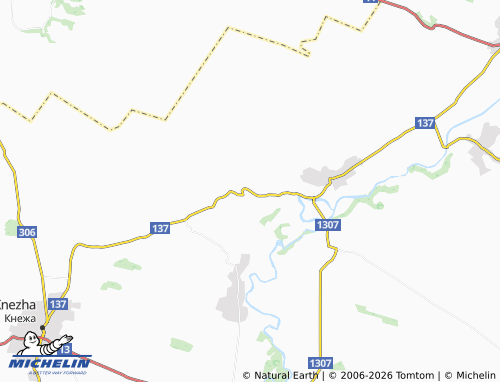 MICHELIN Gostilya map - ViaMichelin