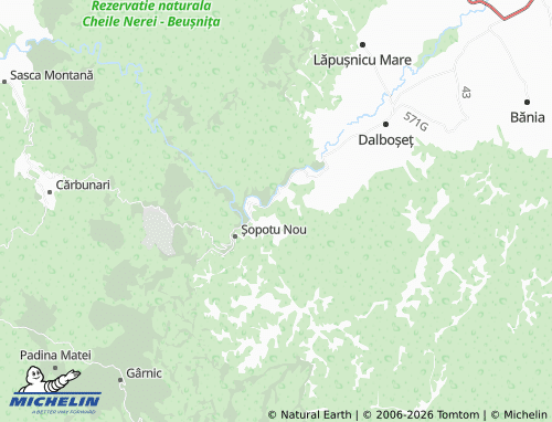Mapa MICHELIN Boina - ViaMichelin