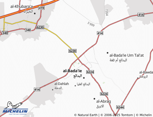 Carte MICHELIN al-Ta'leem - ViaMichelin