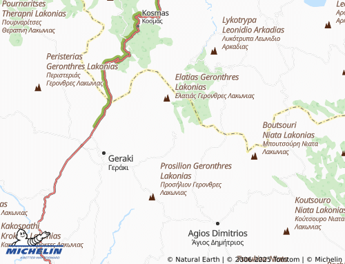 MICHELIN Karitsa map - ViaMichelin