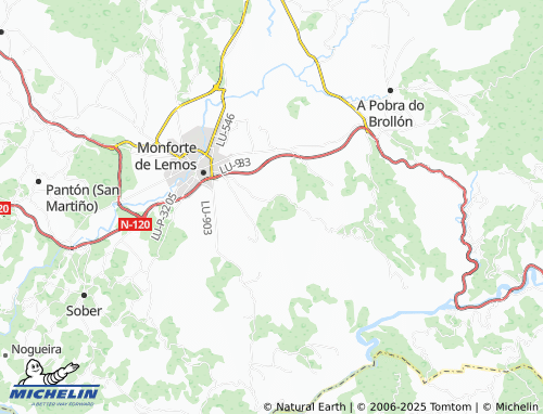 MICHELIN Santa Mariña do Monte (Santa Mariña) map - ViaMichelin