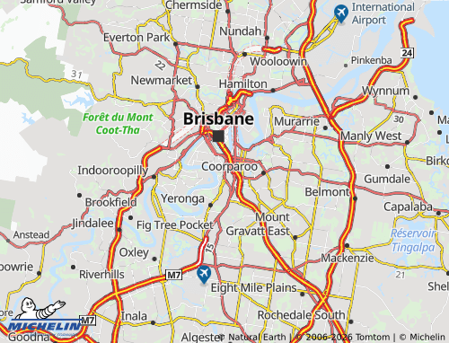 MICHELIN-Landkarte Dutton Park - ViaMichelin