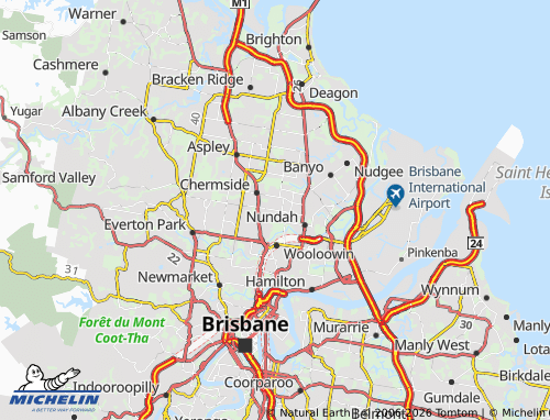 MICHELIN Wavell Heights map - ViaMichelin
