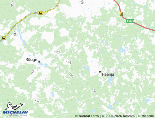 Kaart MICHELIN Udsali - ViaMichelin
