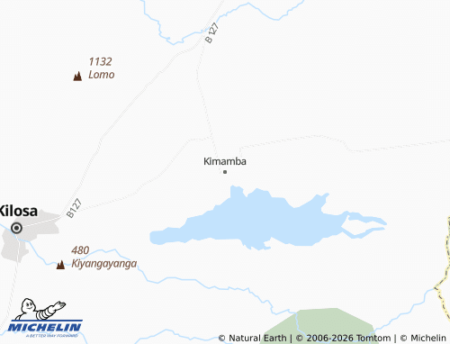Mapa MICHELIN Kimamba - ViaMichelin
