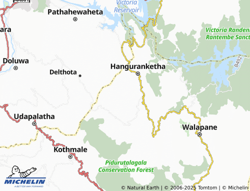 MICHELIN Ekiriya map - ViaMichelin