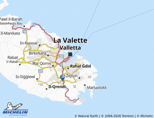 MICHELIN-Landkarte Il-Kalkara - ViaMichelin