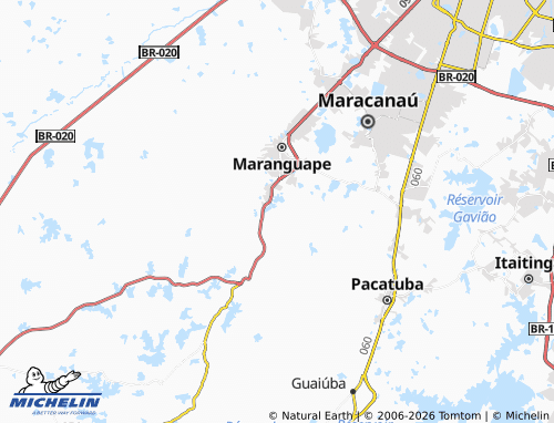 Mappa MICHELIN Urucara - ViaMichelin
