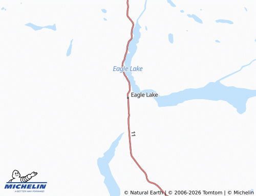 Mappa MICHELIN Eagle Lake - ViaMichelin