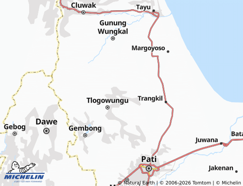 MICHELIN Lahar map - ViaMichelin