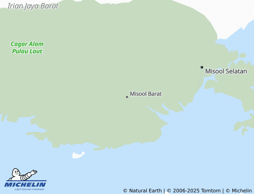 Mapa MICHELIN Misool Barat - ViaMichelin
