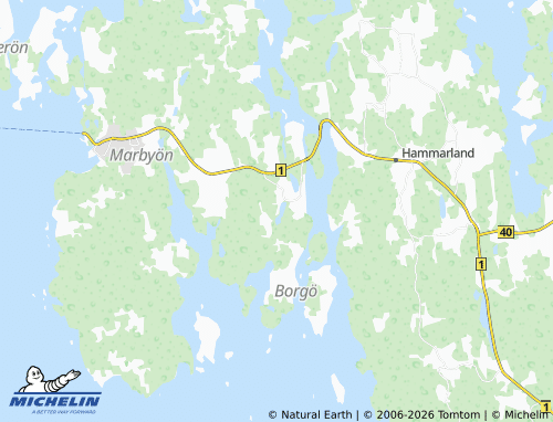 Kaart MICHELIN Nybonds - ViaMichelin
